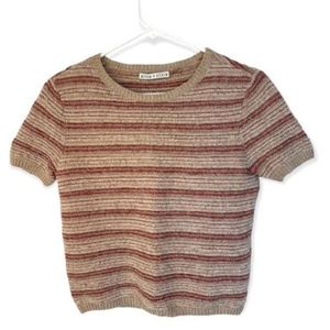 Alice+Olivia striped crop